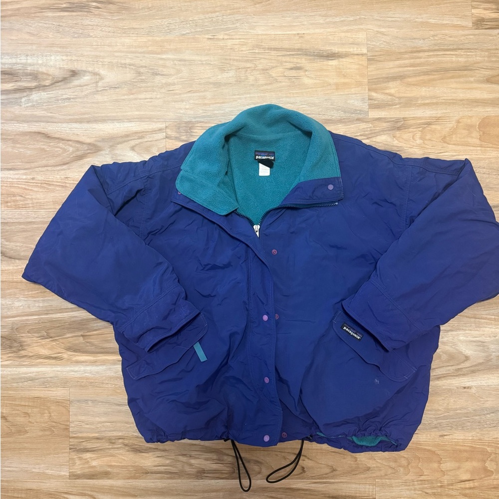 Patagonia Teal and Purple Women's Jacket